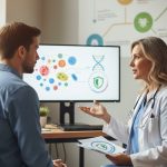 Consultation médicale sur le dépistage du papillomavirus.